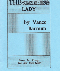 The Vanishing Lady by Vance Barnum ( Instant Download )
