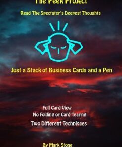 Mark Stone - The Peek Project. ( Instant Download )