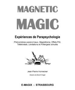 Jean-Pierre Hornecker - Magnetic Magic ( French ) ( Instant Download )