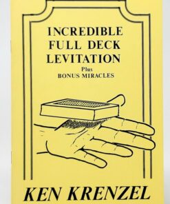Incredible Full Deck Levitation Plus Bonus Miracles by Ken Krenzel. ( Instant Download )