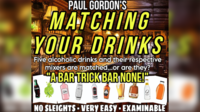 Matching Your Drinks by Paul Gordon ( Instant Download )
