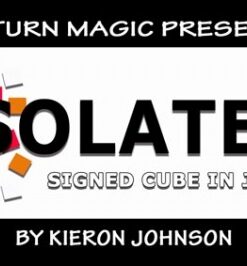 ISOLATED - Signed Cube in Jar by Kieron Johnson ( Instant Download )