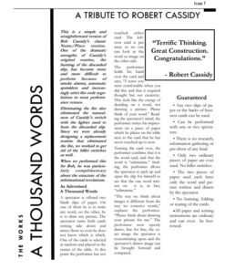 Michael Weber - The Works issue 7 ( Instant Download )