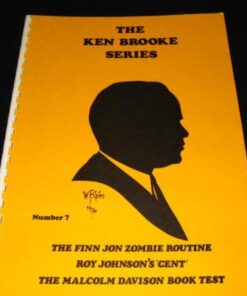 The Ken Brooke Series – Number 07 – The Finn Jon Zombie Routine by Ken Brooke ( Instant Download )
