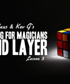 Cube Solving for Magicians with Collin Claus ( Lesson 3 , Instant Download )