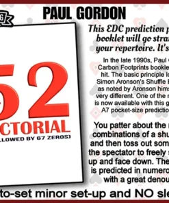 Paul Gordon - 52 Factorial ( Instant Download )