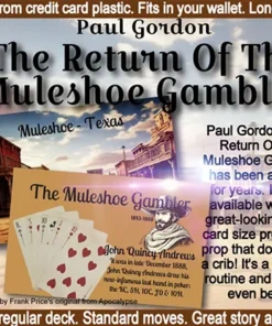 Paul Gordon - The Return Of The Muleshoe Gambler ( Instant Download )
