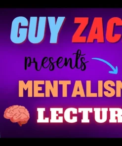 Guy Zach's - Mentalism Lecture ( Instant Download )