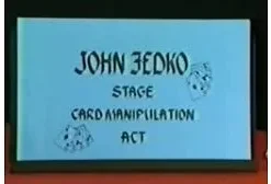 John Fedko - Stage Card Manipulation Act ( Instant Download )