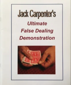 Jack Carpenter - Ultimate False Dealing Demonstration ( Instant Download )