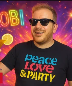 Markobi - Peace Love & Party ( French & English , Instant Download )