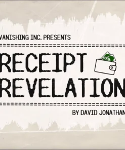 David Jonathan - Receipt Revelation ( Instant Download )