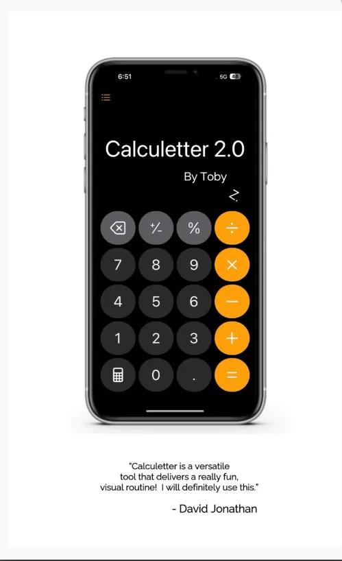 Toby Z - Calculetter 2.0