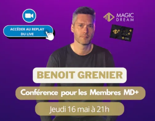Benoît Grenier - Conférence MD+ ( French , Instant Download )