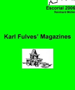 Karl Fulves Magazines by Reinhard Muller ( Instant Download )