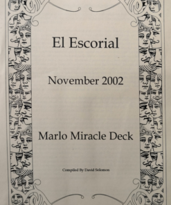 Marlo Miracle Deck by David Solomon ( Instant Download )