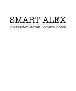Smart Alex by Alexander Marsh ( Instant Download )