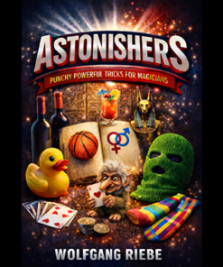 Wolfgang Riebe - ASTONISHERS Punchy Powerful Tricks for Magicians ( Instant Download )