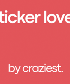 Craziest - Sticker Love ( Instant Download )