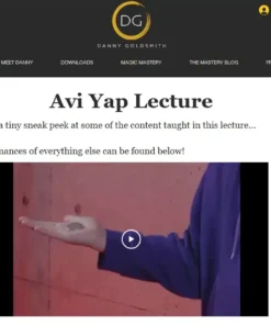 Avi Yap Lecture presented by Danny Goldsmith ( Instant Download )